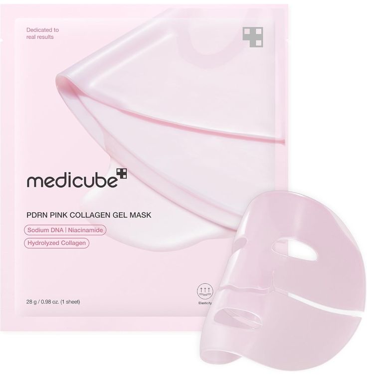 Medicube Salmon PDRN Pink collagen Mask (caja 4 unidades)